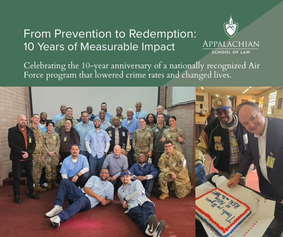 From Crime Reduction to Second Chances: ASL Dean Celebrates 10 Years of Transformative Air Force Program