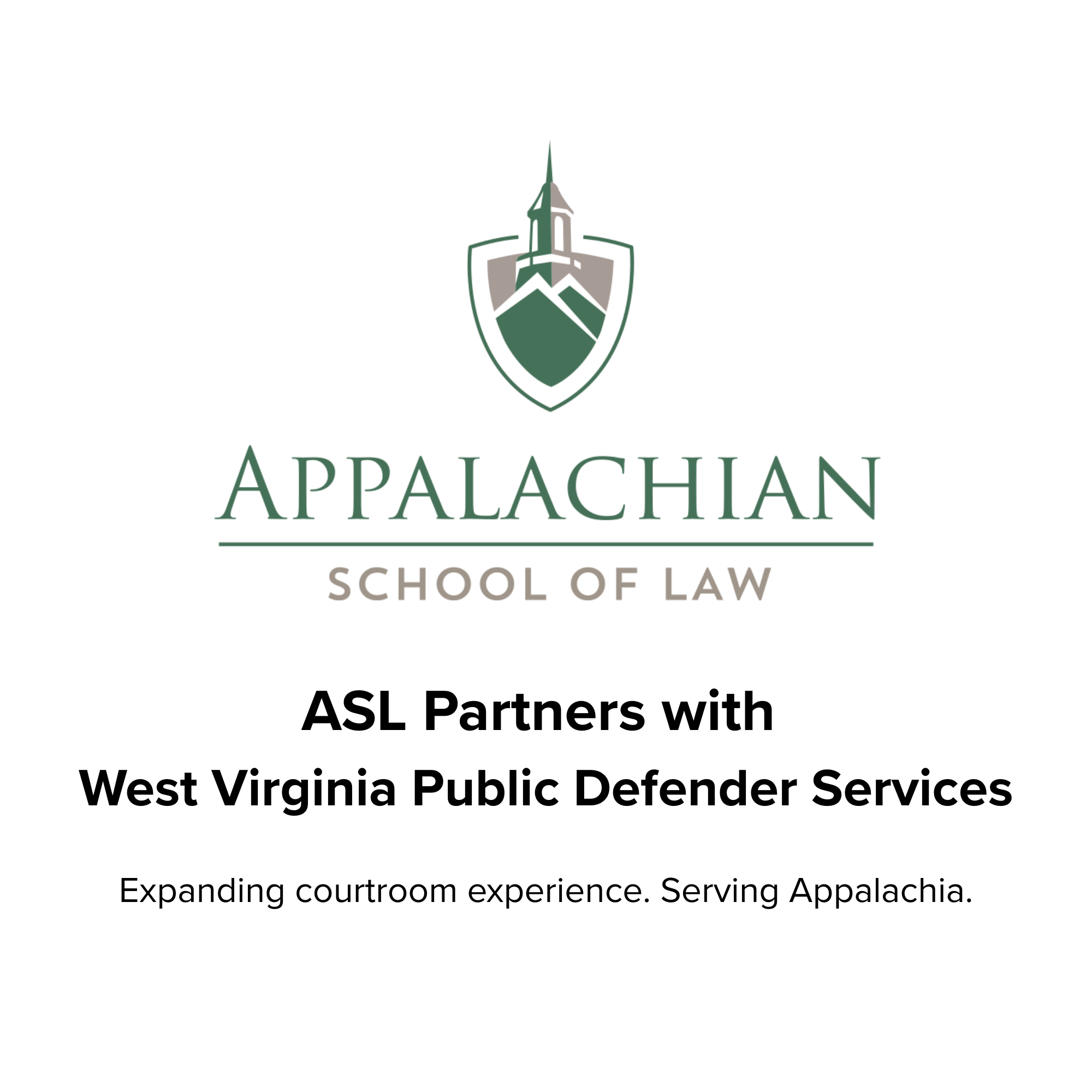 Appalachian School of Law and West Virginia Public Defender Services Announce Partnership to Launch Public Defender Clinic